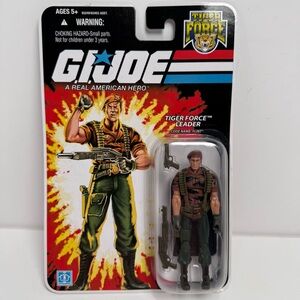 G.I. Joe Tiger Force Leader Flint Figure on Card